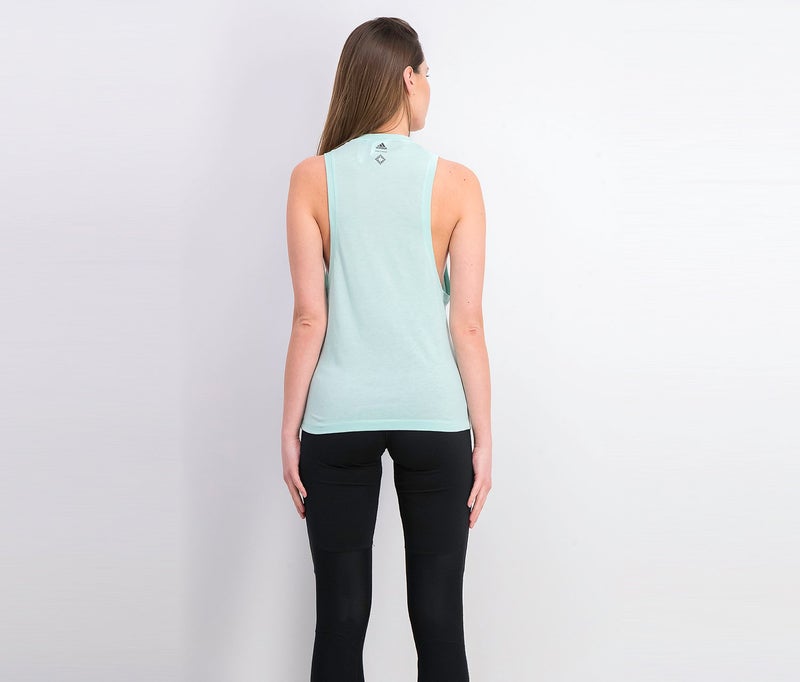 Adidas Women Wanderlust Tank Top, Mint - Image 2